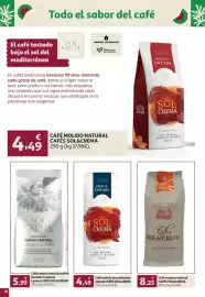 Folleto Alcampo Página 16: Cafés sol&crema café de autor damián carmona luxury coffee €5,99