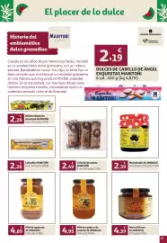 Folleto Alcampo Página 17: Miel de azahar o de castaño AL ANDALUS €4,95, Maritoñi bollito relleno de chocolate €2,28