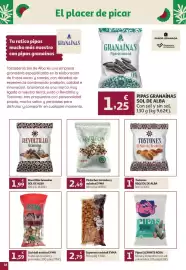 Folleto Alcampo Página 18: Eyma pistachos tostados y salados €2,49, Eyma supermix cocktail €2,79