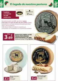 Folleto Alcampo Página 3: Las RRR Queso de cabra curado leche cruda €3,45, Las RRR queso de cabra tierno €2,49