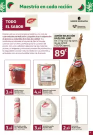 Folleto Alcampo Página 5: Milena León salchicha cocida €3,69, Milena salchichón cocido €3,69