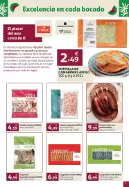 Folleto Alcampo Página 7: Langostino cocido APOLo €6,99, Apollo pulpo cocido tres patas €9,99