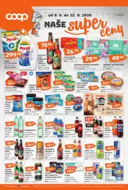 Coop hb leták Strana 6: Coca-Cola/Fanta vybrané druhy €24,90, Frisco vybrané druhy €17,90