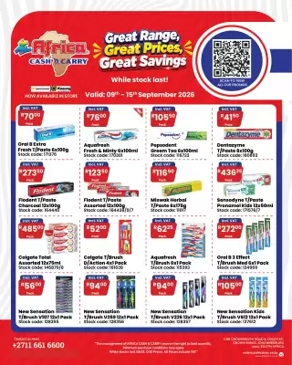 Africa Cash and Carry catalogue (valid until 15-09)