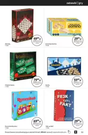 Empik gazetka Strona 11: Gra Fejk czy fakt? €29,99, Szachy Pracownia Gier Drewnianych €59,99