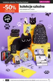 Empik gazetka Strona 22: Poduszka Purrrfect School €49,99, Poduszka podróżna Purrrfect School €39,99