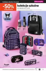Empik gazetka Strona 25: Piórnik z wyposażeniem Kuromi €99,99, Butelka Kuromi €39,99
