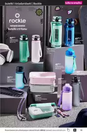 Empik gazetka Strona 27: Butelka tritanowa szara 500 ml Rockle €49,99, Śniadaniówka 720 ml Rockle €39,99