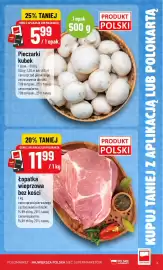 Polomarket gazetka tydzień 37 Strona 5: Łopatka wieprzowa bez kości €11,99, Pieczarki kubek €5,99