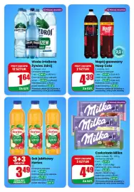 Dino gazetka tydzień 37 Strona 2: Napój gazowany Hoop Cola €4,39, Woda źródlana Żywiec Zdrój €1,64