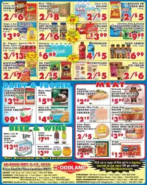 Foodland weekly ad week 37 Page 2: Body Armor €6,99, Charmin toilet paper or bounty paper towels €9,99