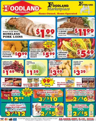 Foodland (valid until 15-09)