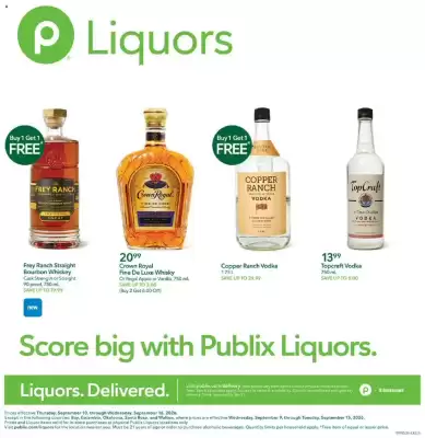 Publix (valid until 16-09)