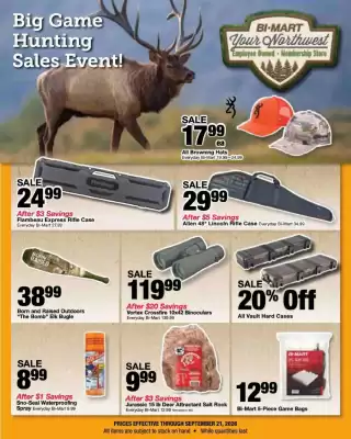 Bi-Mart weekly ad (valid until 21-09)