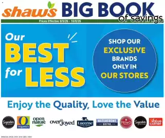 Shaw's flyer Page 1