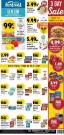 Festival Foods weekly ad week 37 Page 1: Bubbl'r Antioxidant Sparkling Water €5,49