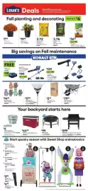Lowe's weekly ad week 37 Page 1