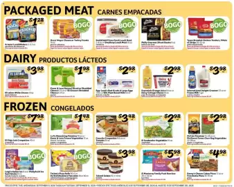 Fresco y Más weekly ad week 37 Page 5: Know & Love Natural Sliced or Shredded Cheese €1,98