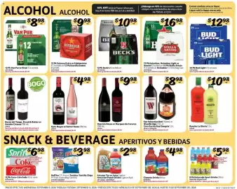 Fresco y Más weekly ad week 37 Page 7: Heineken, Heineken Light or Amstel or Stella Artois cervezas €16,98