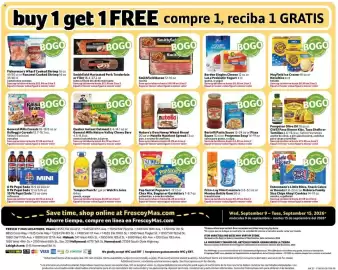 Fresco y Más weekly ad week 37 Page 8: Tampico Punch or Welch's Juice €3,99