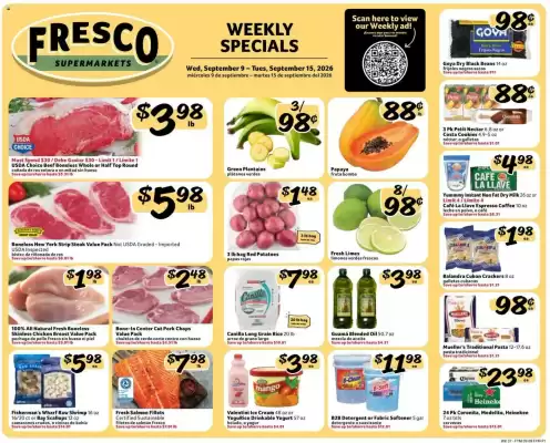 Fresco y Más (valid until 15-09)
