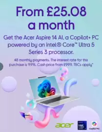 Currys PC World leaflet Page 1