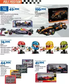 Catálogo Costco semana 37 Página 2: Maisto radio control 1:10 formula racing €49,99, Lego cascos de f1 €74,99