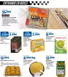 Catálogo Costco semana 37 Página 4: Zenissimo salmas clásicas crackers de maíz €7,99, Tortilla rellenade jamón y queso €8,99