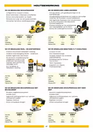 DeWALT folder Pagina 47