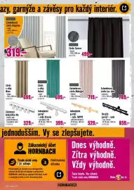 Hornbach leták Strana 7: TAPPO jednoduchá garnýž €529,00, Solevito zatemňovací závěs Midnight €719,00