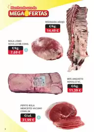 Folleto GM Cash & Carry Página 14: Pepito bola menceyes vacuno €31,99, Bife angosto novillo vc. €11,39