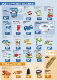 Qanto leták týden 37 Strana 3: Chocenšké tradiční pomazánkové €25,99, Moravia podmáslí kysané €17,99