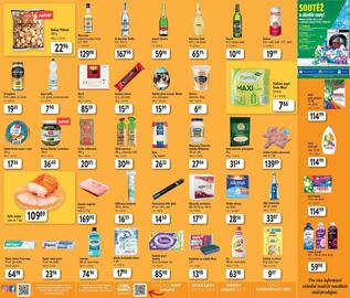 Qanto leták Strana 2: Nakup Piškoty €22,08, Violeta toaletní papír €85,90
