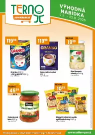 TEMPO leták | Supermarket Strana 14: Maggi instantní nudle €10,99, Hamé zeleninové lečo €45,99