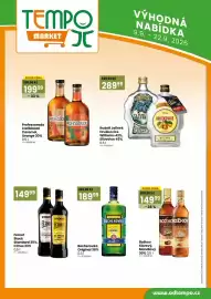TEMPO leták | Market/Tuty Strana 9: Becherovka Original €189,99, Professorado caribbean caramel, orange 30% €199,99