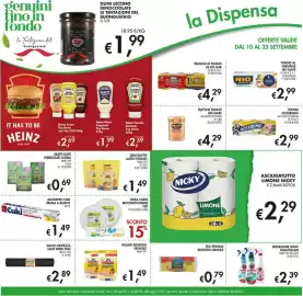 Volantino Coal Pagina 21: Tonno Nostromo all'olio d'oliva €2,99, Sacco nettezza maxi nero frio €2,89