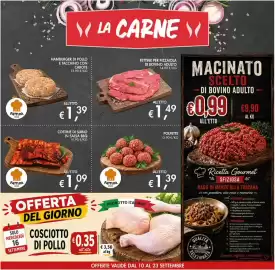 Volantino Coal Pagina 8: Polpette Fattida No1 €1,39, Costine di suino in salsa BBQ €1,09