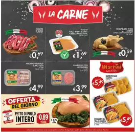 Volantino Coal Pagina 9: Pollo Busto d'Oro Martini €0,59, Petto di pollo Coal €1,69