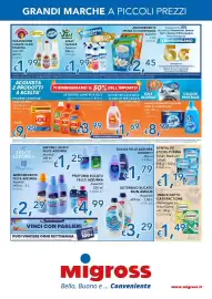 Volantino Migross Supermercati e Market Pagina 4: Detersivo bucato Mon Amour €3,29, Dentalife Sticks Purina €1,19