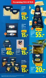 Lidl tilbudsavis uge 38 Side 11: ITALIAMO Mortadella med pistacie €40,00, ITALIAMO Parmigiano Reggiano DOP €55,00