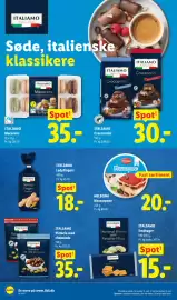 Lidl tilbudsavis uge 38 Side 14: ITALIAMO Pistacie med chokolade €35,00, ITALIAMO Croccantini €30,00