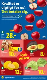 Lidl tilbudsavis uge 38 Side 2: Avocado €8,00, Brune champignoner €12,00