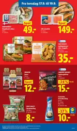 Lidl tilbudsavis uge 38 Side 35: HARVEST BASKET Rodfrugtfritter €15,00, Cremefine til madlavning, App-pris
