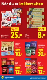 Lidl tilbudsavis uge 38 Side 36: GREEN DATES Chokoladedadler €20,00, Kinder chokolade €25,00