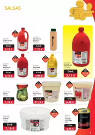 Folleto GM Cash & Carry Página 13: Quality salsa barbacoa €4,10, Quality mayonesa €21,79