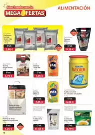 Folleto GM Cash & Carry Página 14: Don Pedro harina de garbanzo €4,79, Pan harina blanca €2,05