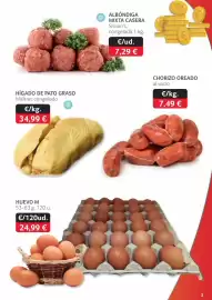 Folleto GM Cash & Carry Página 3: Huevo M €24,99, Simon's albóndiga mixta casera €7,29
