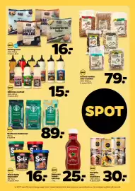 Netto tilbudsavis uge 37 Side 18: Svansø nødder eller mandler €79,00, Hatting brød €16,00