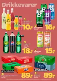 Netto tilbudsavis uge 37 Side 19: Smirnoff Crush €15,00, Faxe Kondi eller Pepsi Max sodavand €18,00