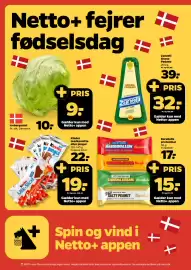 Netto tilbudsavis uge 37 Side 2: Zanetti Grana Padano €39,00, Barebells proteinbar €17,00